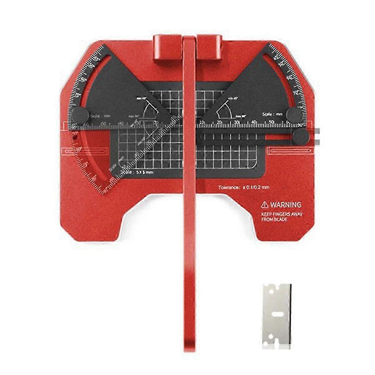 AT-CJ Angle Cutting Station Precision Model Set compatible Model Making Tools Hobby DIY with Blade