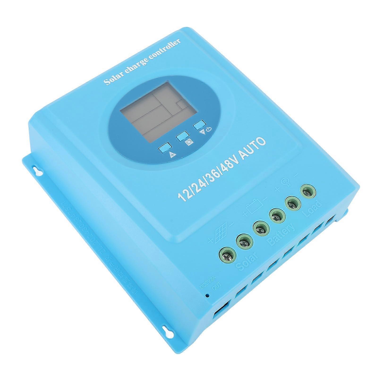 120A MPPT Solar Charge Controller for LiFePO4 Batteries, 48V Regulator with  Efficiency Charging