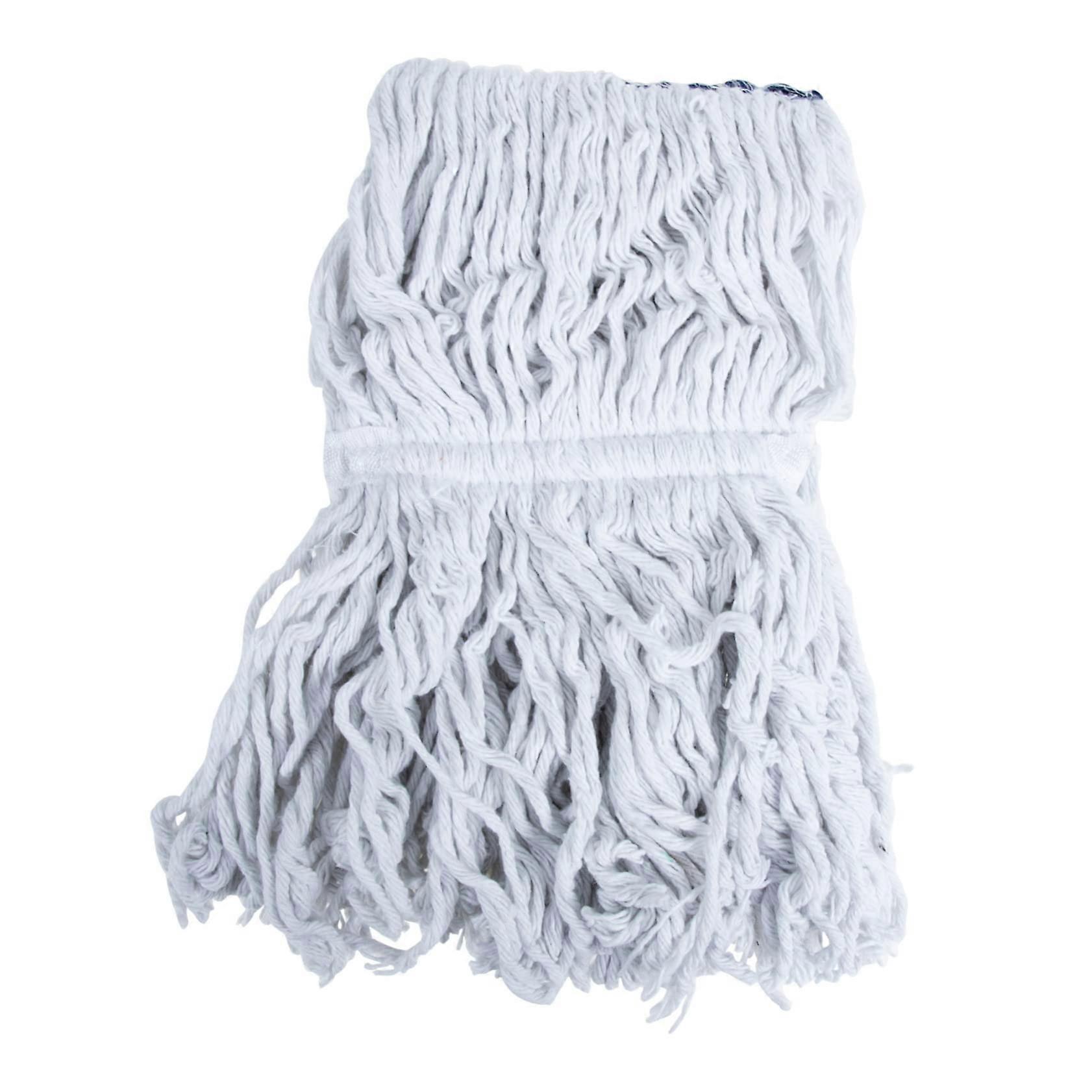 Cotton String Mop Head Replacement for Hard Floors with  Absorption and Easy Corner Reach