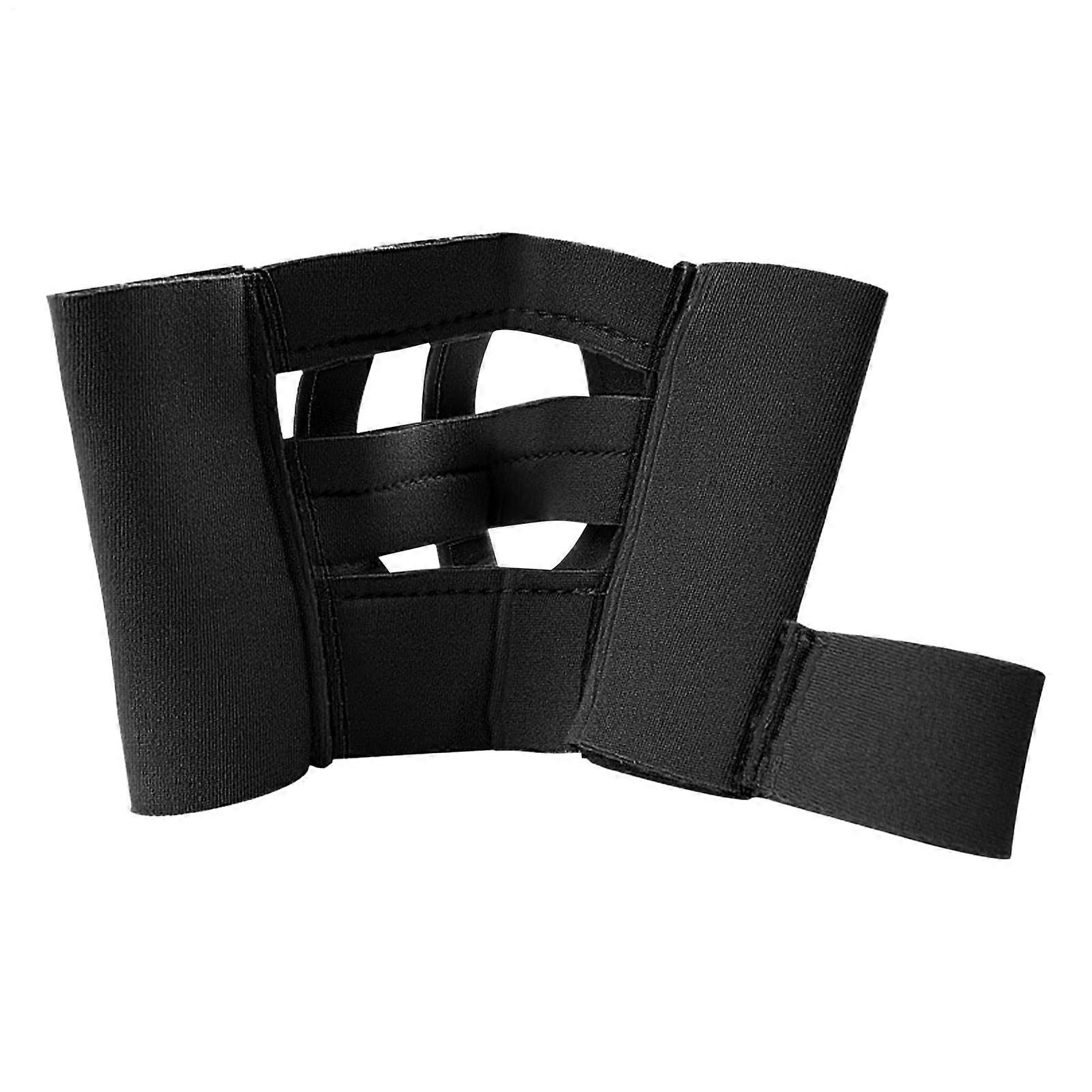 Baseball Training Glove with Ergonomic Grip and AntiSlip Loop for Fielding Practice Black