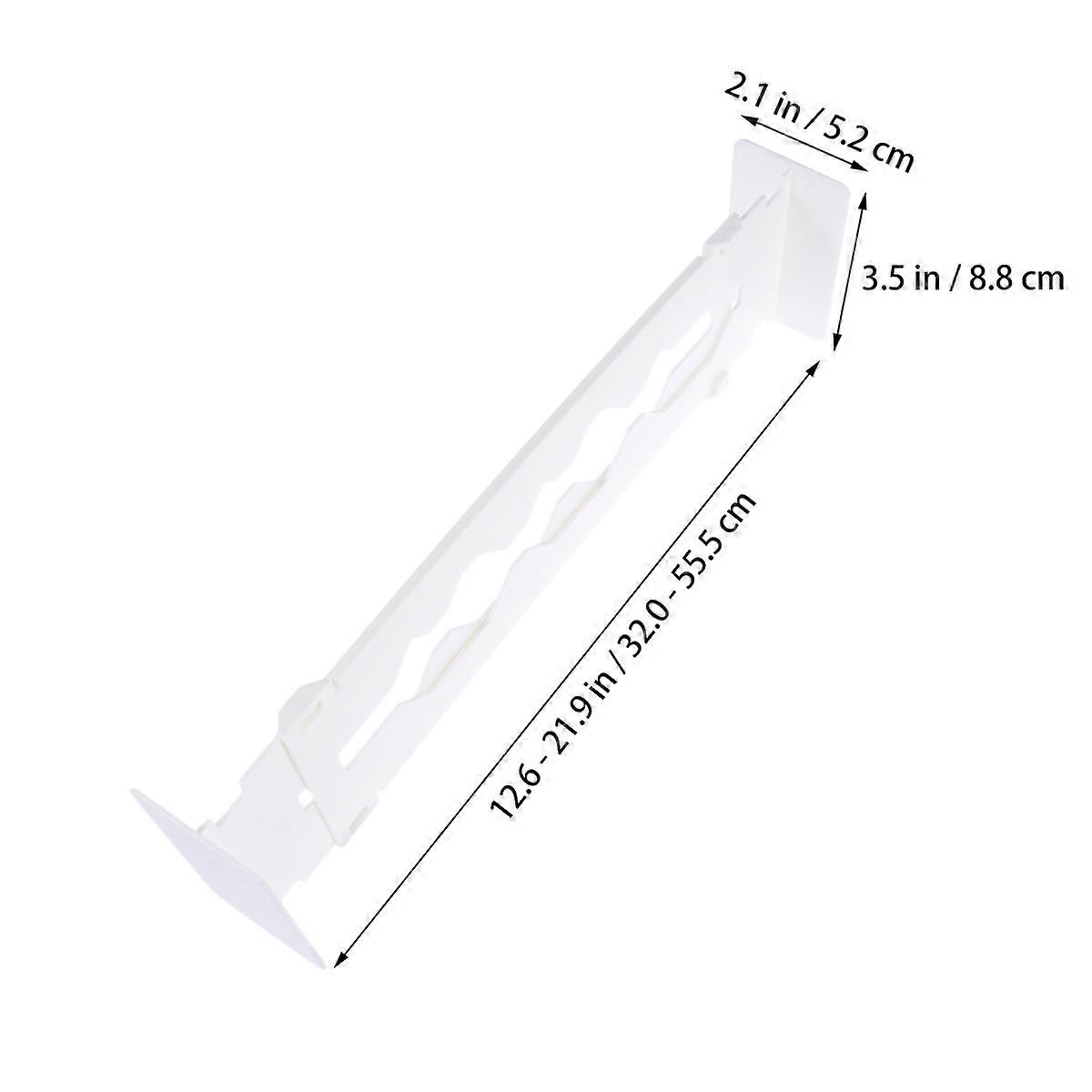 Drawer Separators Adjustable Organizer for White Plastic