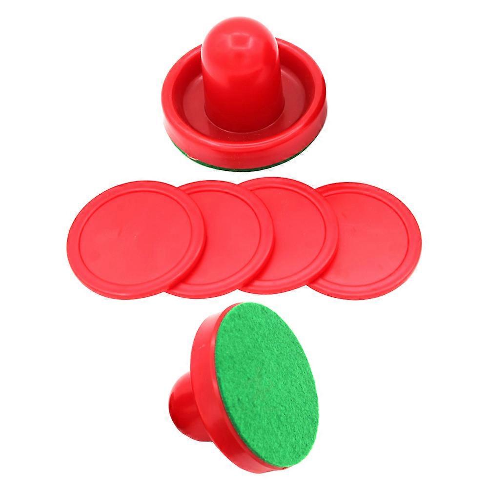 Air Hockey Pucks Pushers for Playing Professional 2Sets Replacement