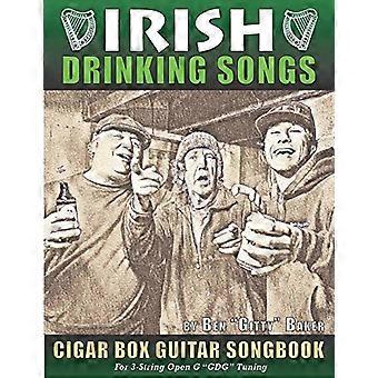 Recueil de chansons à boire irlandaises pour guitare en boîte à cigares : 35 chansons à boire classiques d’Irlande, d’Écosse et d’ailleurs - Tablatures, paroles et accords pour guitare à 3 cordes