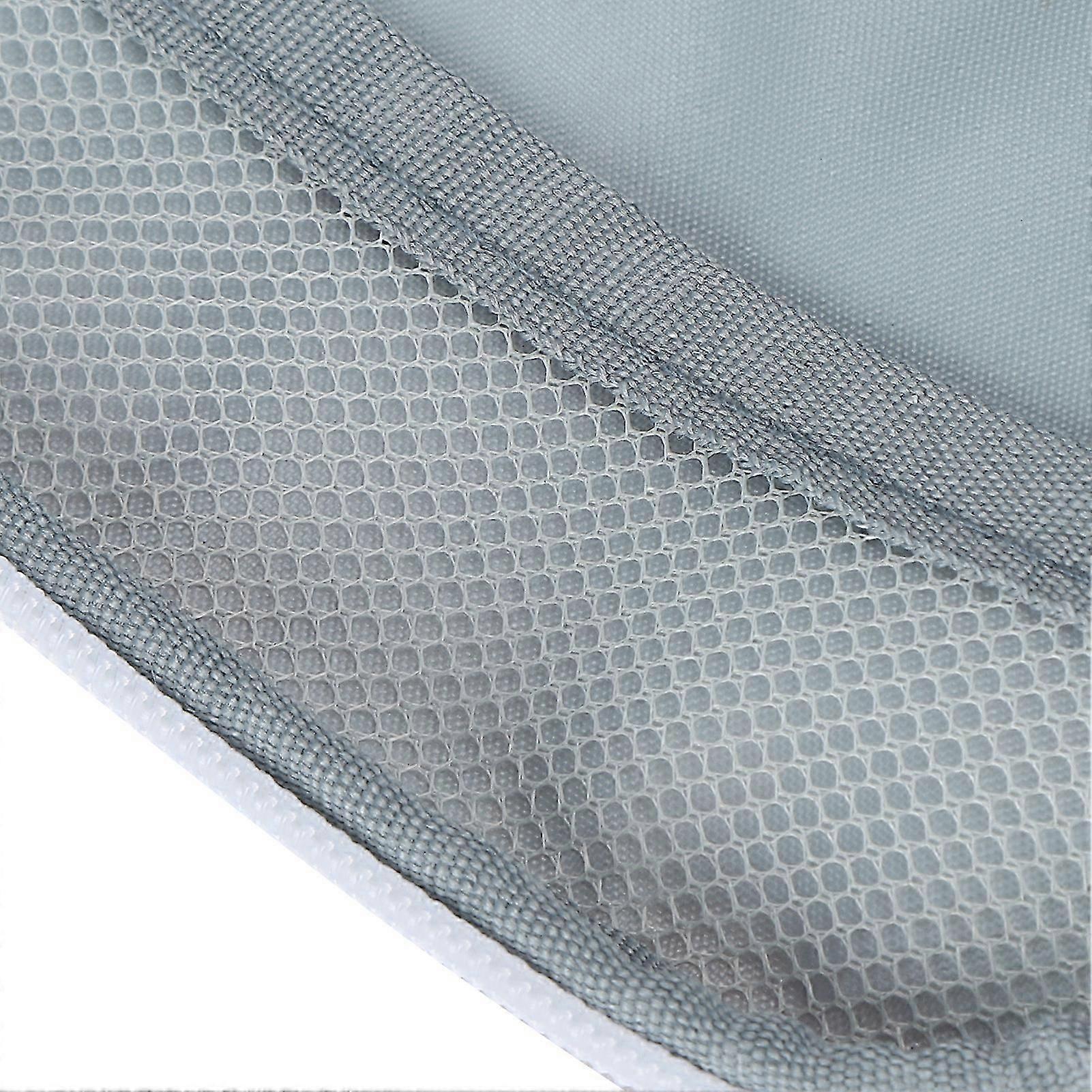 Knitting Tool Storage Case, Double Layer Zipper Bag for Crochet Hooks and Mesh Pockets