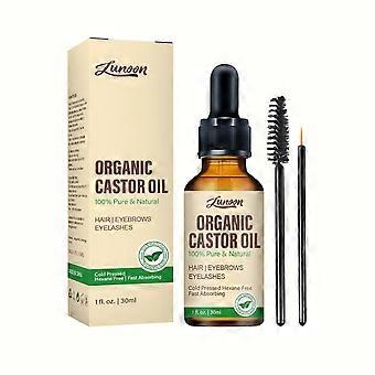 Óleo de rícino espesso, antifrizz, suavizante, reparador, reparador de permanente seco, perfumado, óleo essencial para cuidados com os cabelos, 30ml