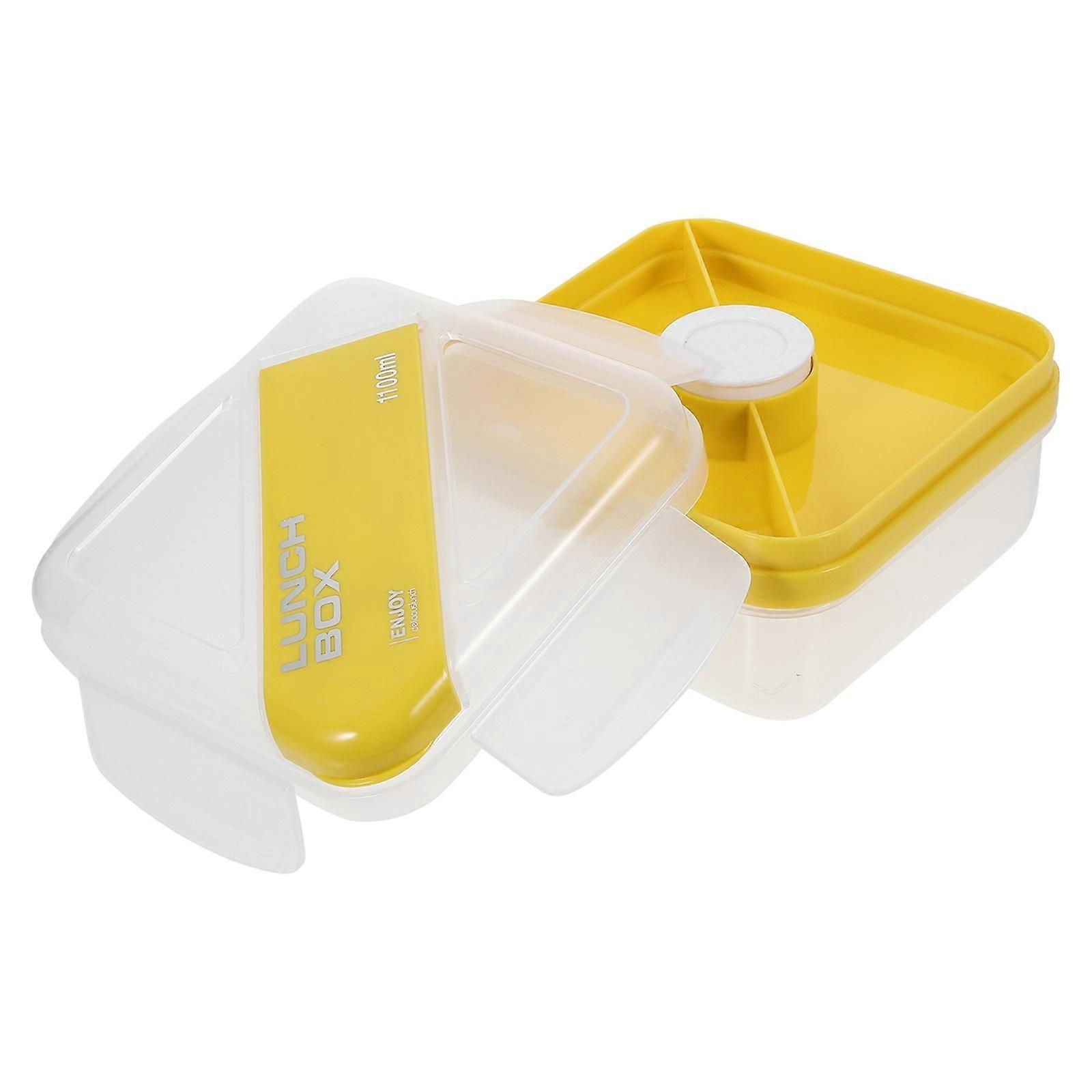 Multi-Function Lunch Box Plastic Lunch Box Portable Microwaveable 5Pcs