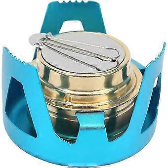 Mini Outdoor Camping Alcohol Stove, Portable Rubber Mini Camping Stove Eco Friendly For Outdoor Activityblue, Gold1pcs XKS