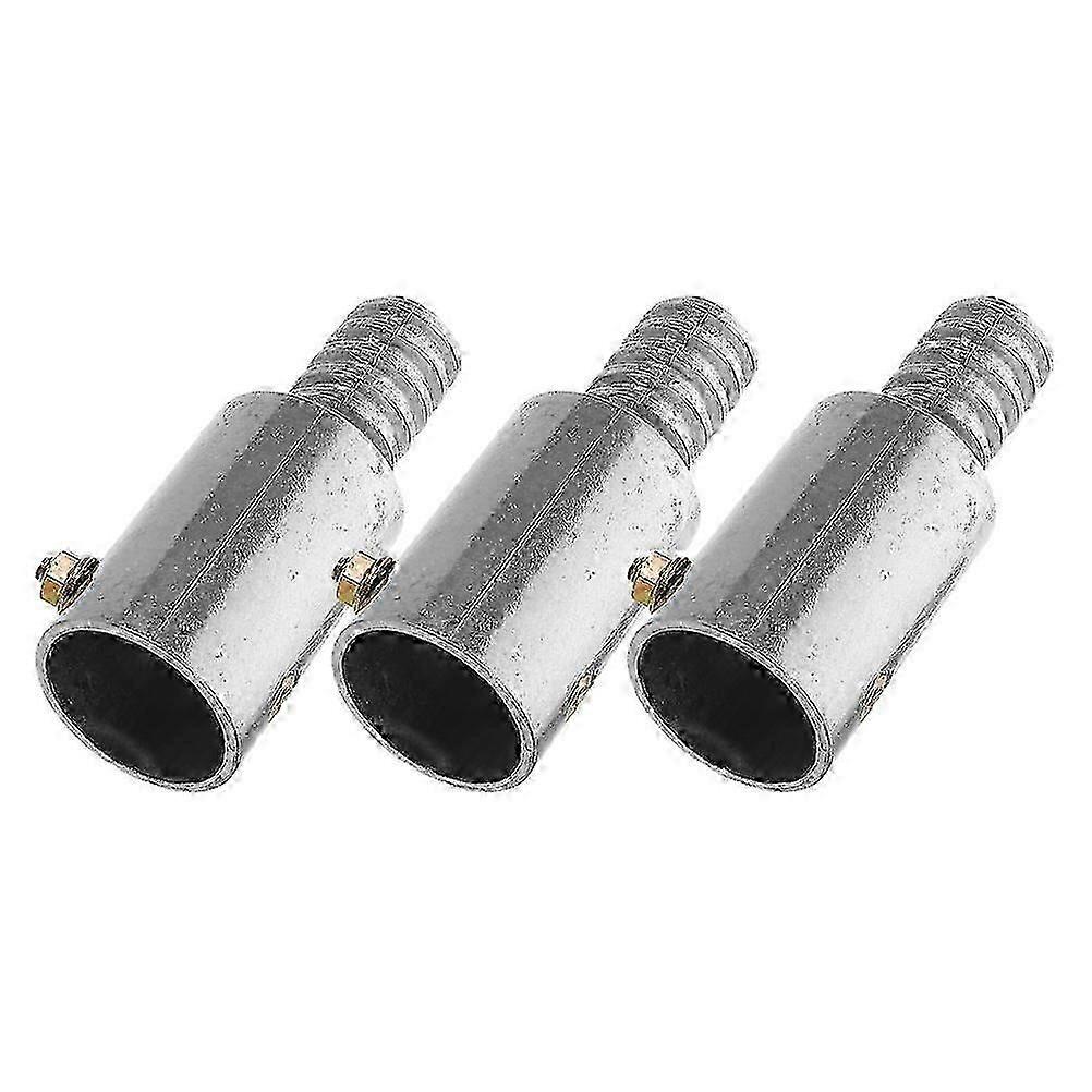 Durable Aluminum Alloy Threaded Pole Connector compatible Broom Replacement 3Pcs