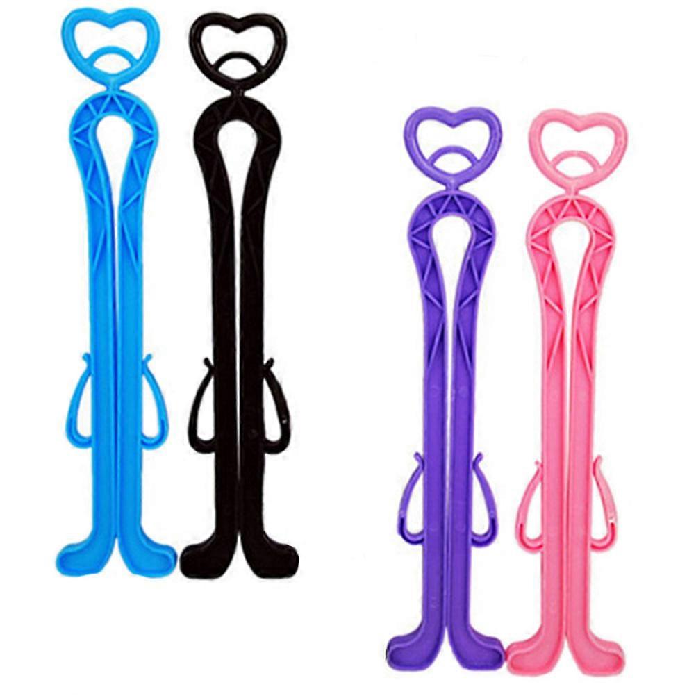 Shoe Trees Boots Clips for Shoe Support 4Pcs Assorted Color Plastic Material