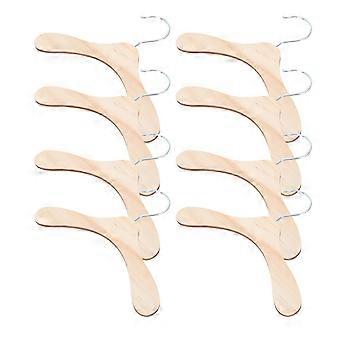 Pet Garment Hangers Wooden for Hanging Clothes 10Pcs Design