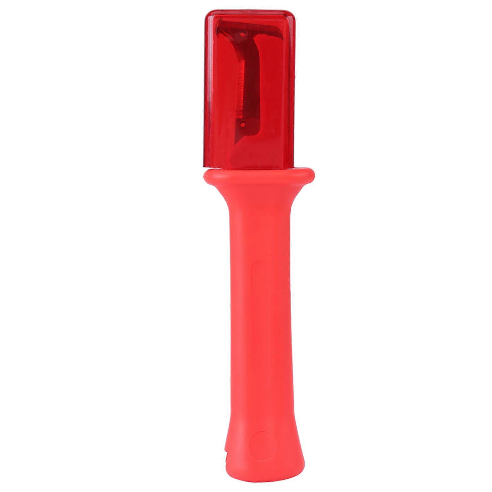 1 PC Electrical Insulation Cable Wire Stripper Cutter Insulated Handle Tool with Cap Red