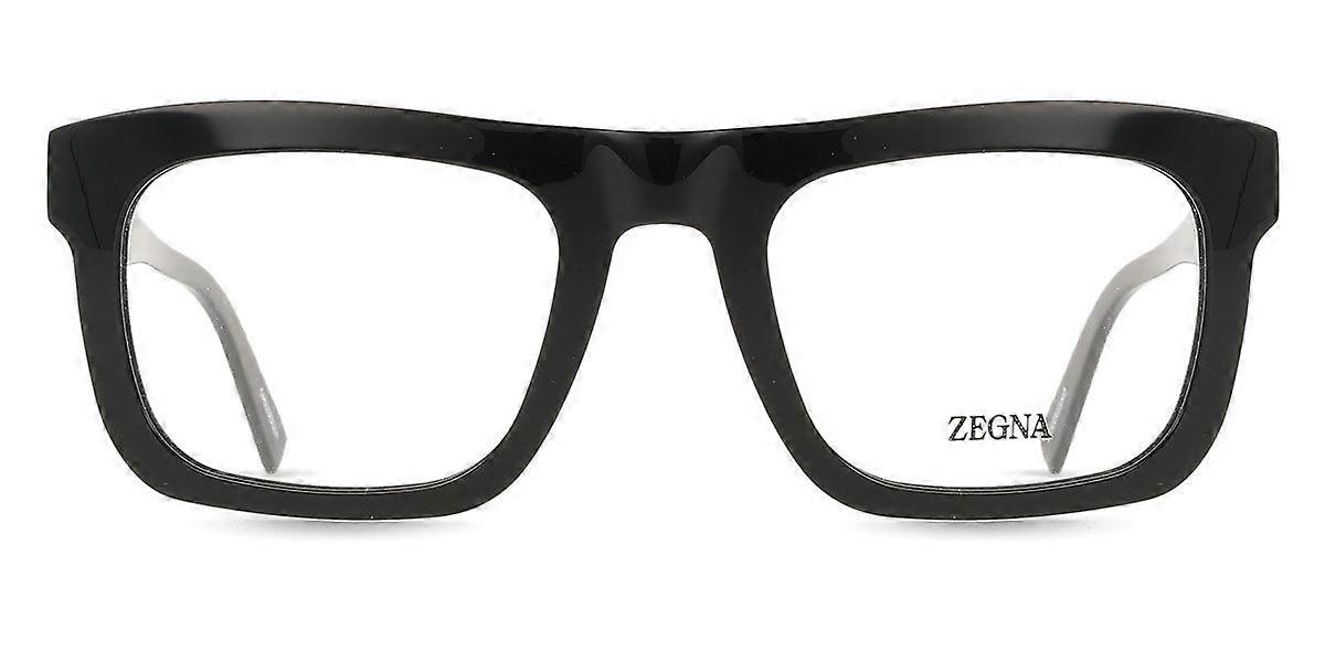 EZ5276 001 Full Rim Glossy Black Men Square Eyeglasses Original