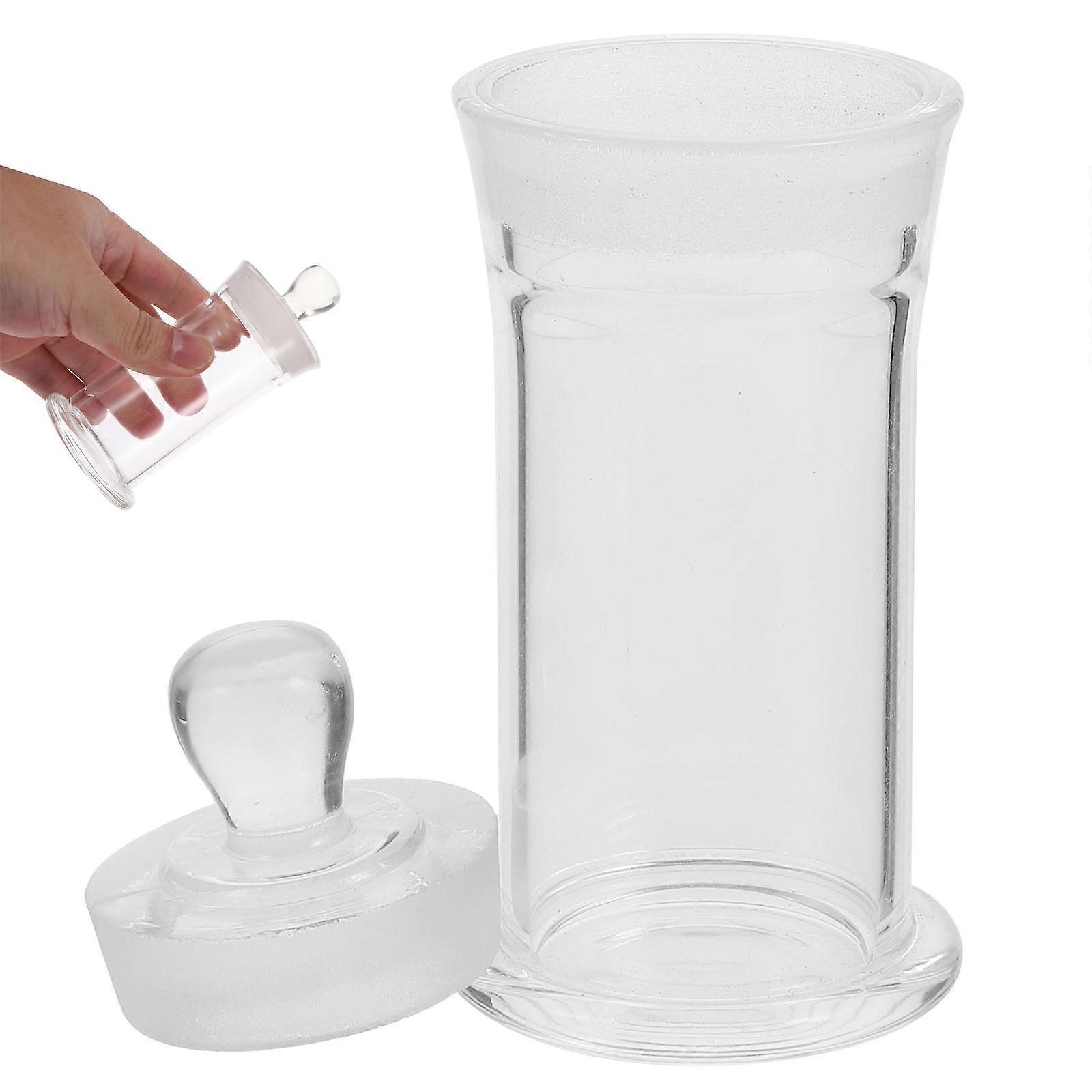 Glass Sample Bottle for Storage Use Practical Clear Laboratory Bottle