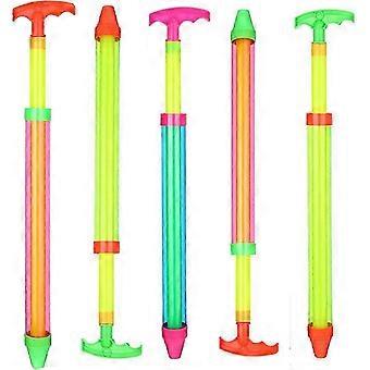 5pcs Water Gun Pool Toys, Long Water Squirter With Easy Grip Handle, Squirt Guns Water Blaster Play Sprinkers compatible with Summer Swimming Pool Wat