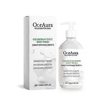 Oceaura dusjsåpe renser keratin, fukter og gir næring til huden, fukter og hydrerer hele kroppen
