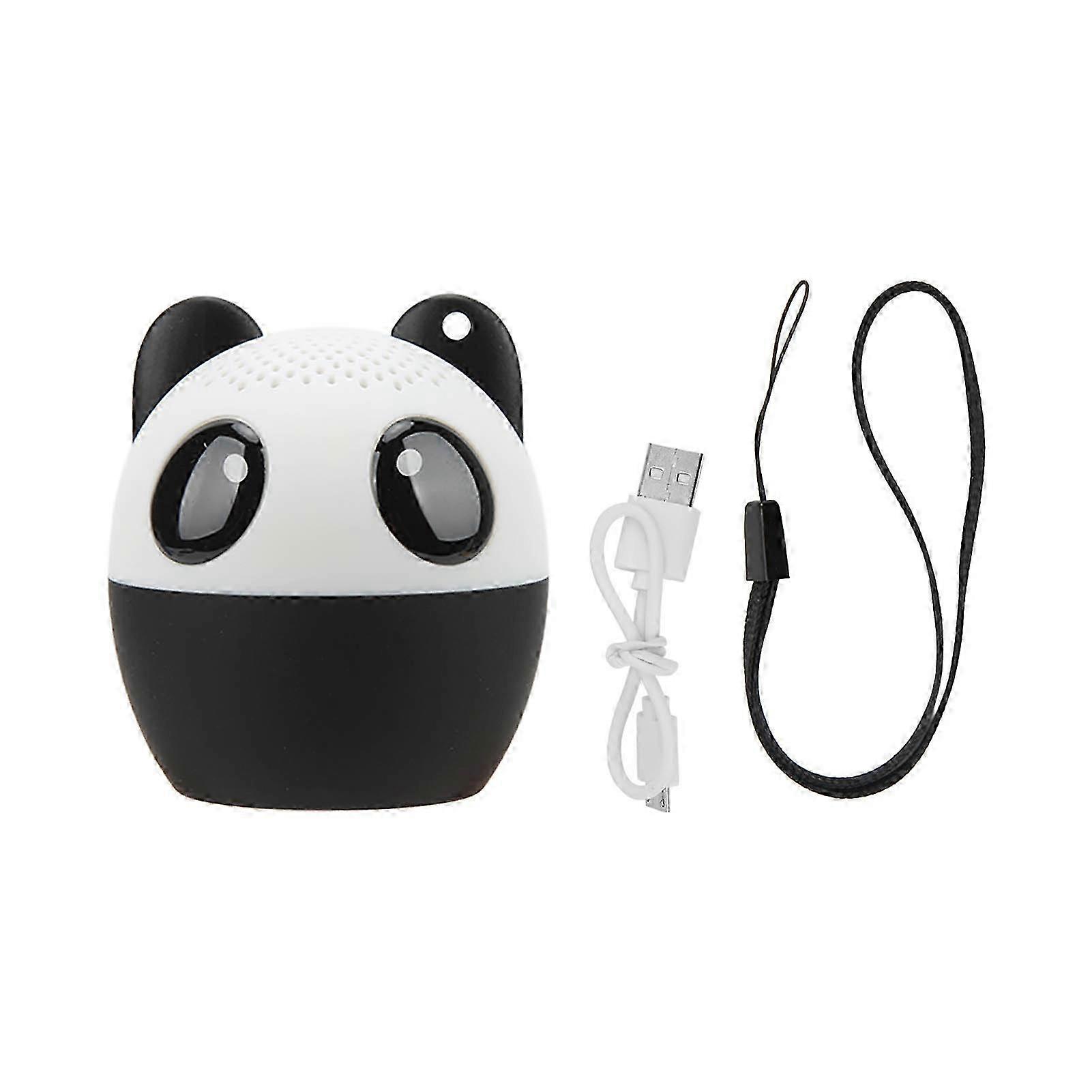 Mini Bluetooth speaker compatible with pets, wireless speaker with selfie function compatible with children and pandas