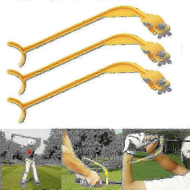 3pcs Golf Wrist Training Aids for Swing Practice & Gesture Correction PL