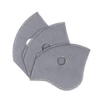 Cycling Mask Half Face Mask Filter for Anti-Dust Protection 3Pcs Gray
