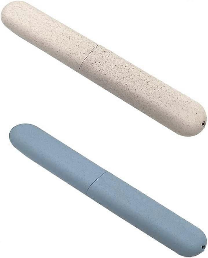 2 Pcs Portable Toothbrush Case, Protective Toothbrush Head Cases