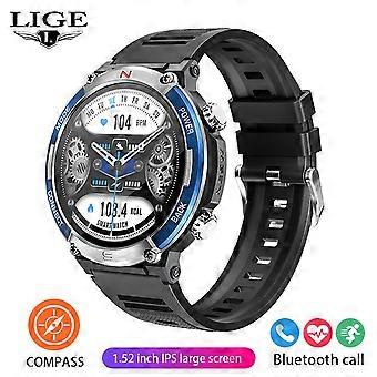 New Smart Watch Adult Outdoor Compass Sport Fitness Bracelet IP68 Waterproof Health Bluetooth Call Smartwatch For Android IOS