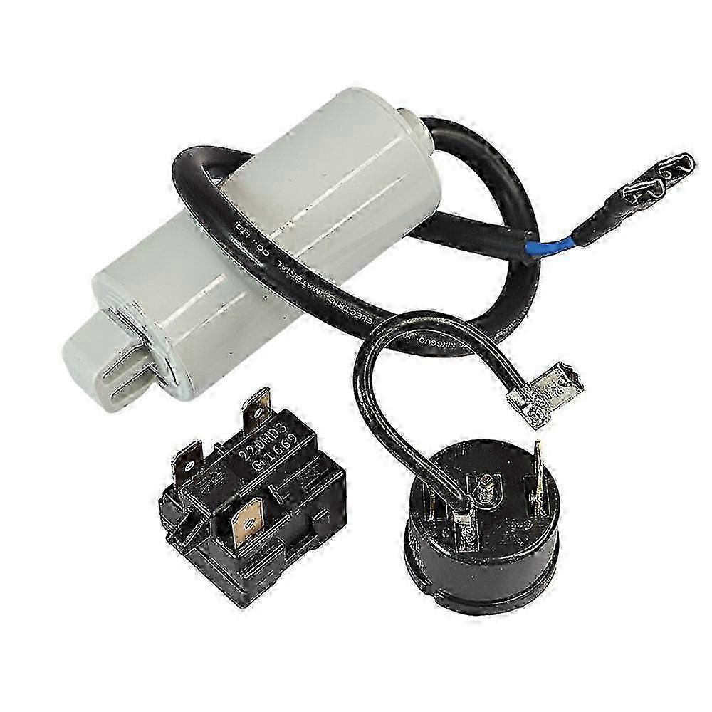 Midea Refrigerator 220MD3 Overload Protector Freezer Compressor Starter with 3uF Capacitor