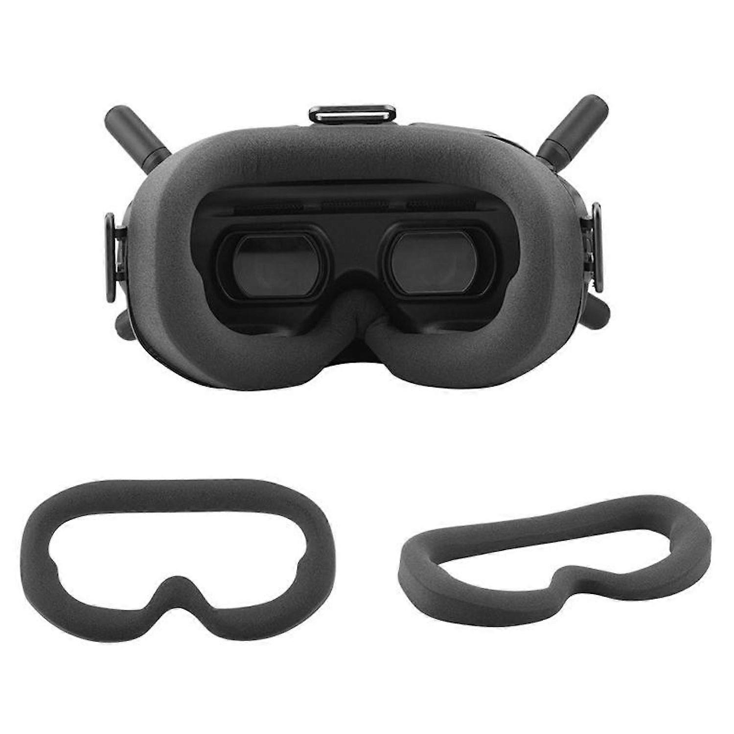 For DJI FPV Goggles V2 Flying Glasses Protector Eyecups Dark Grey