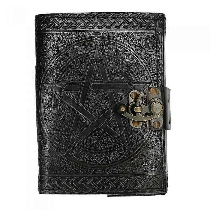 Something Different Pentagram Leather Journal
