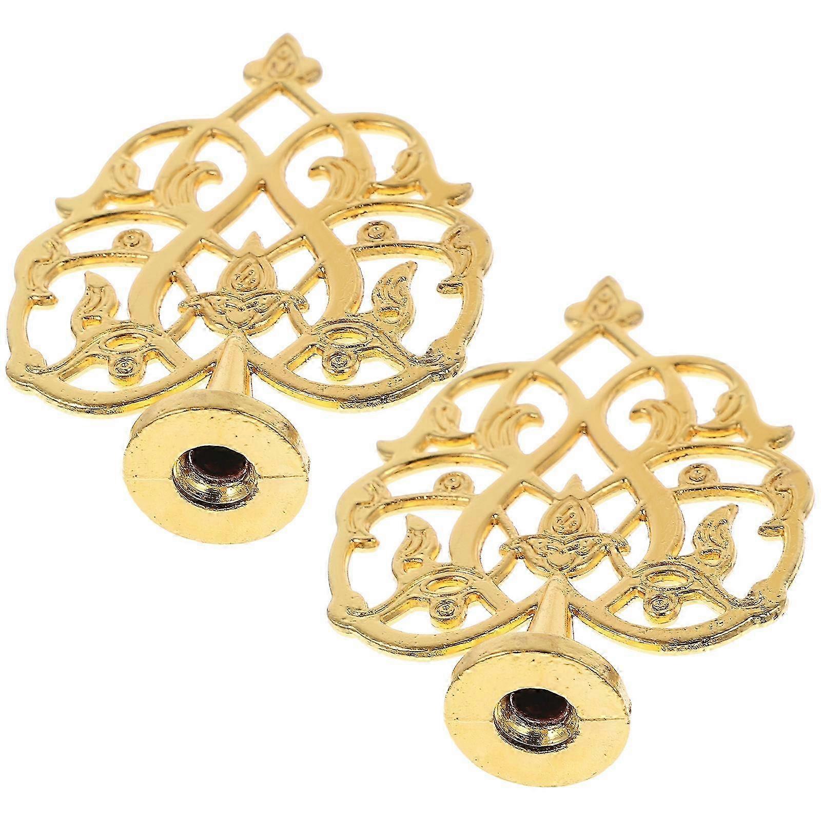 2Pcs Pot Lid Knobs Decorative Pan Lid Replacement Handles Metal Pot Pan Lid Knobs Pot Lid Handles