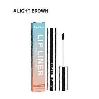 Peel Lip Liner, Umriss Lippenform Lippenfarbe Wasserdichter nicht verschmierender Peel Lip Liner Lippenpinsel