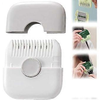 2 In 1 Hair Trimmer, Bangs Trimming Hair Cutting Tool With ABS Protective Cover, Comfortable Grip, Portable