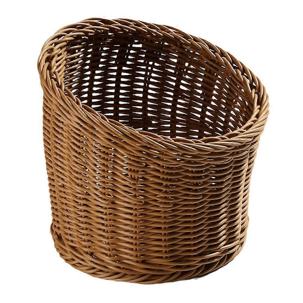 Multi-Functional Vegetable Basket for Storage Use Light Brown 1Pcs Storage Basket