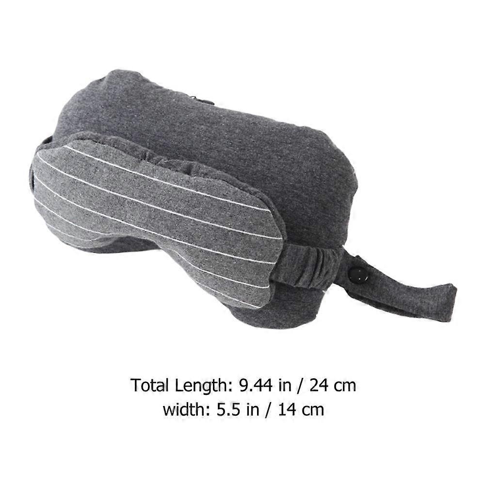 Protective Eye Mask Neck Pillow for Sleeping Multi-Function 2-in-1 Use
