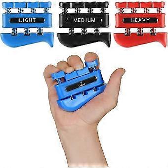 3pcs Finger Strengthener - Finger Exerciser for Forearm and Hand Strengthener - Hand Grip Workout Equipment for Musician, Rock Climbing and Therapy