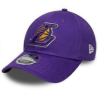 New Era 9Forty M-Crown Cap - SIDE SCRIPT Los Angeles Lakers