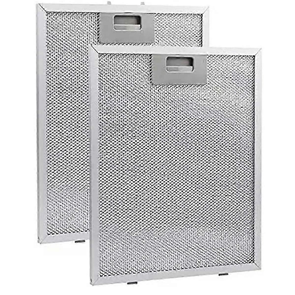 Ventilationsfilter 2st metallnät för köksfläkt