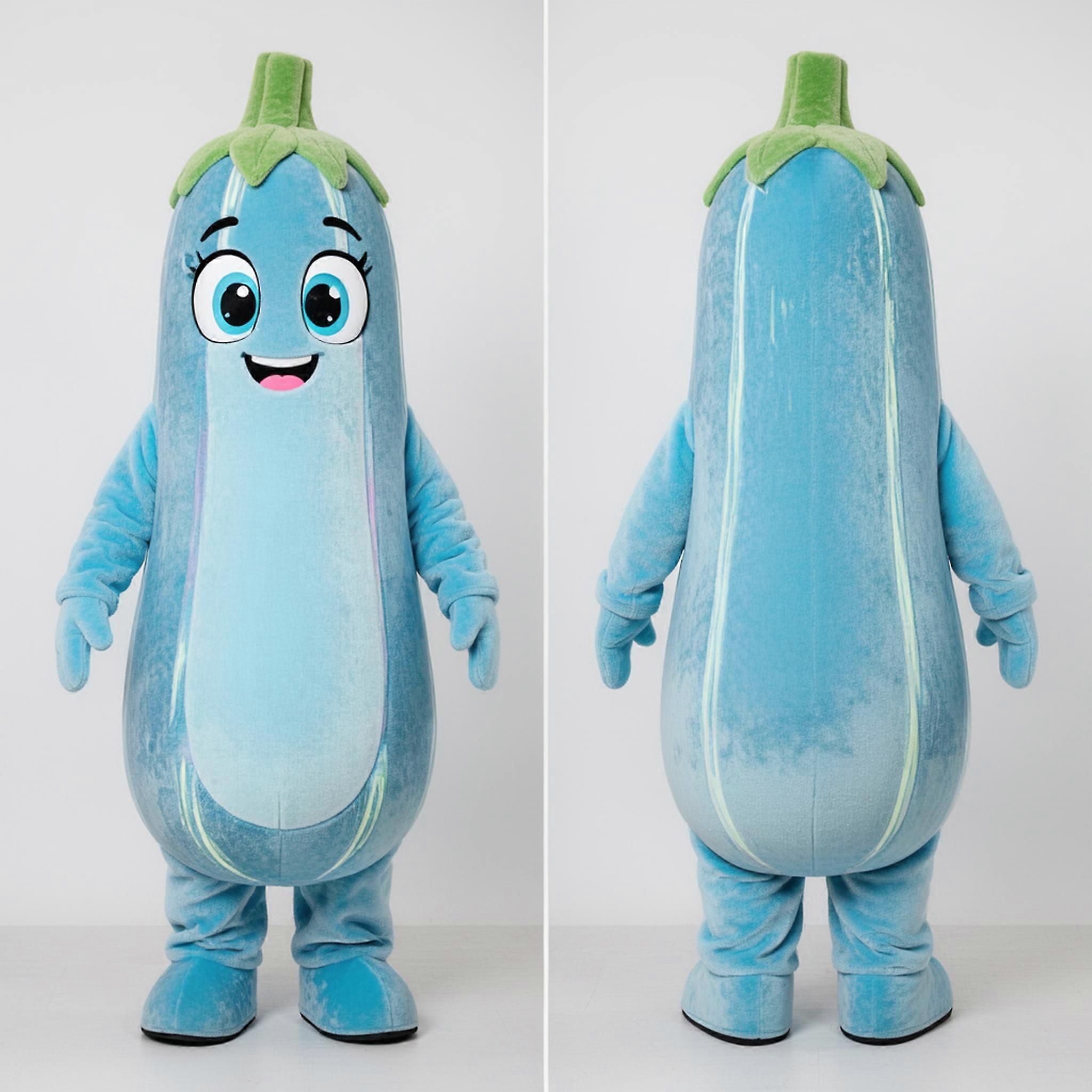 MASTICOT Sky Blue Rounded Zucchini Mascot