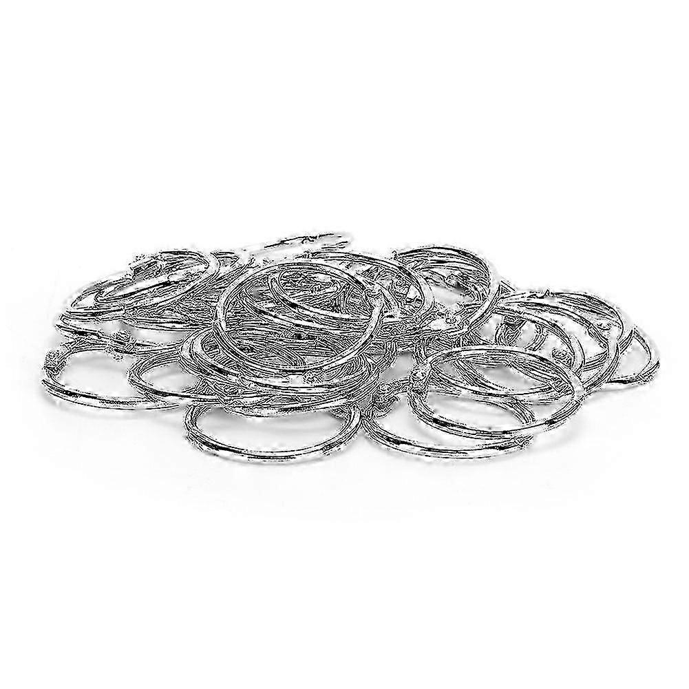 Smooth S-Buckle Tinplate Binding Rings