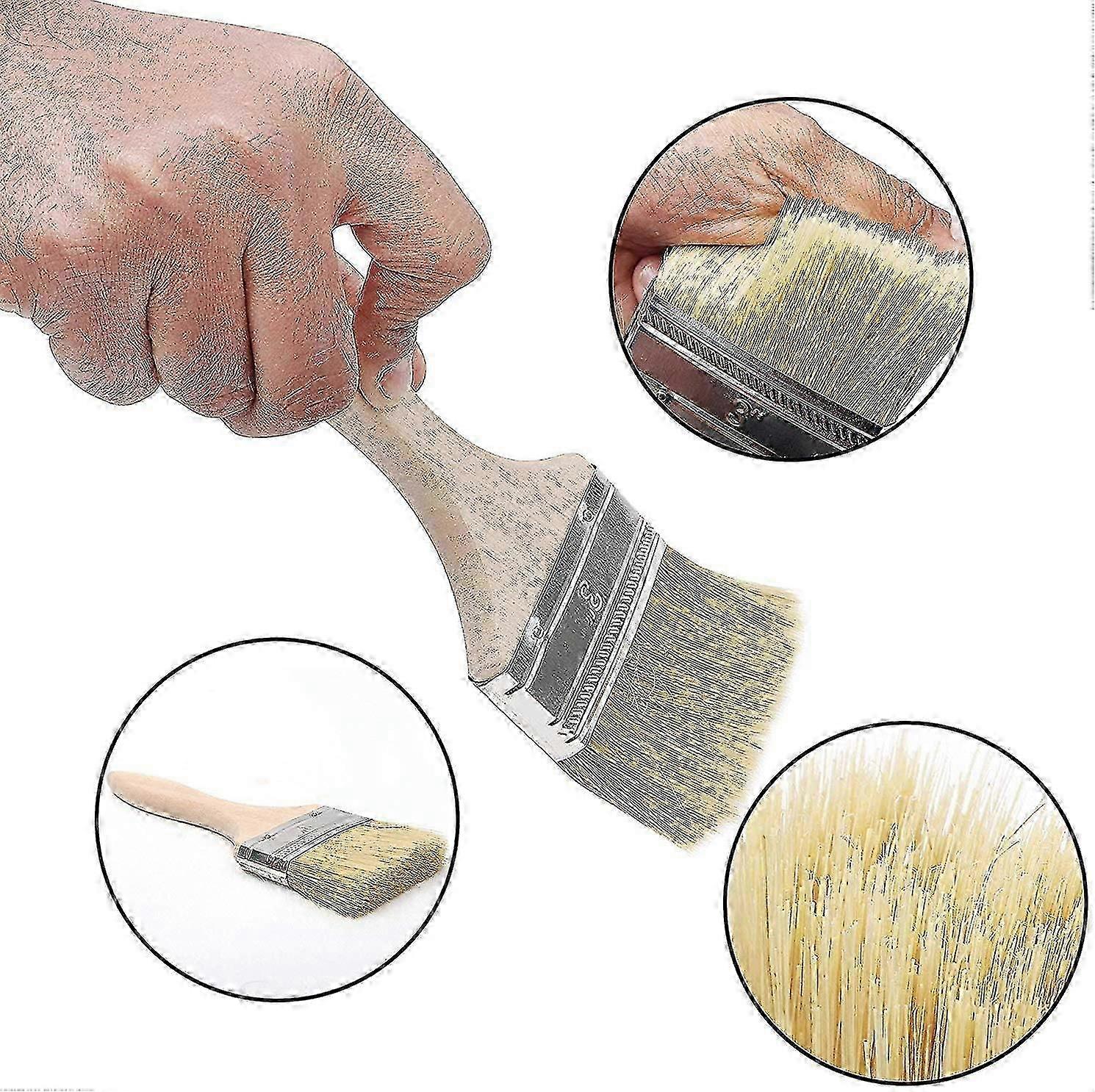 Flat Brush Set 10pc 76mm Width