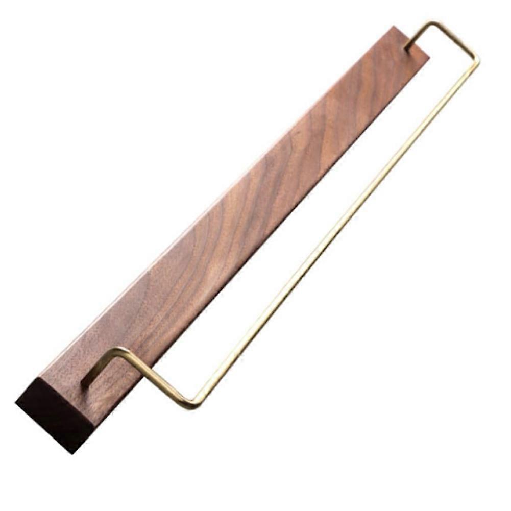 Wall Mounted Towel Rack for Bathroom - Large Solid Wood Storage Bar