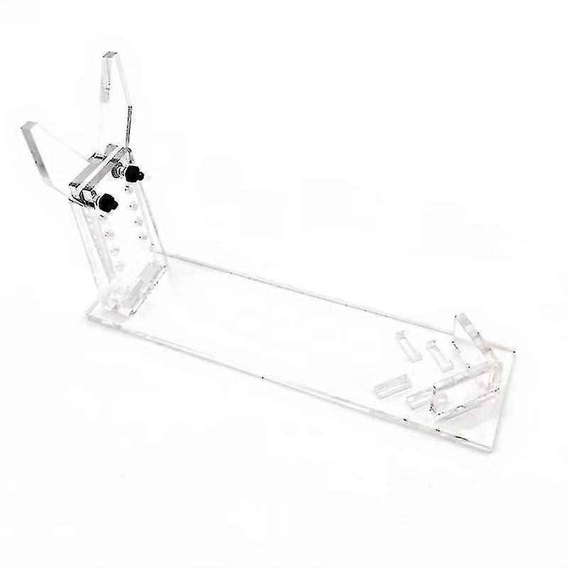 Adjustable 5-Gear Clear Acrylic Gun Display Rack