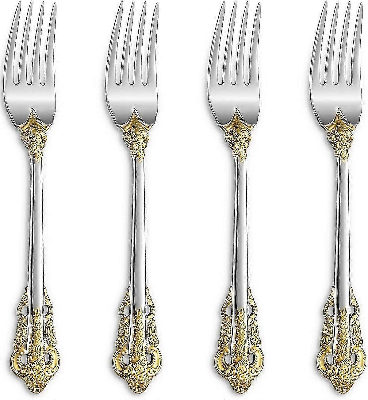 7-Inch Baroque Salad Fork Set