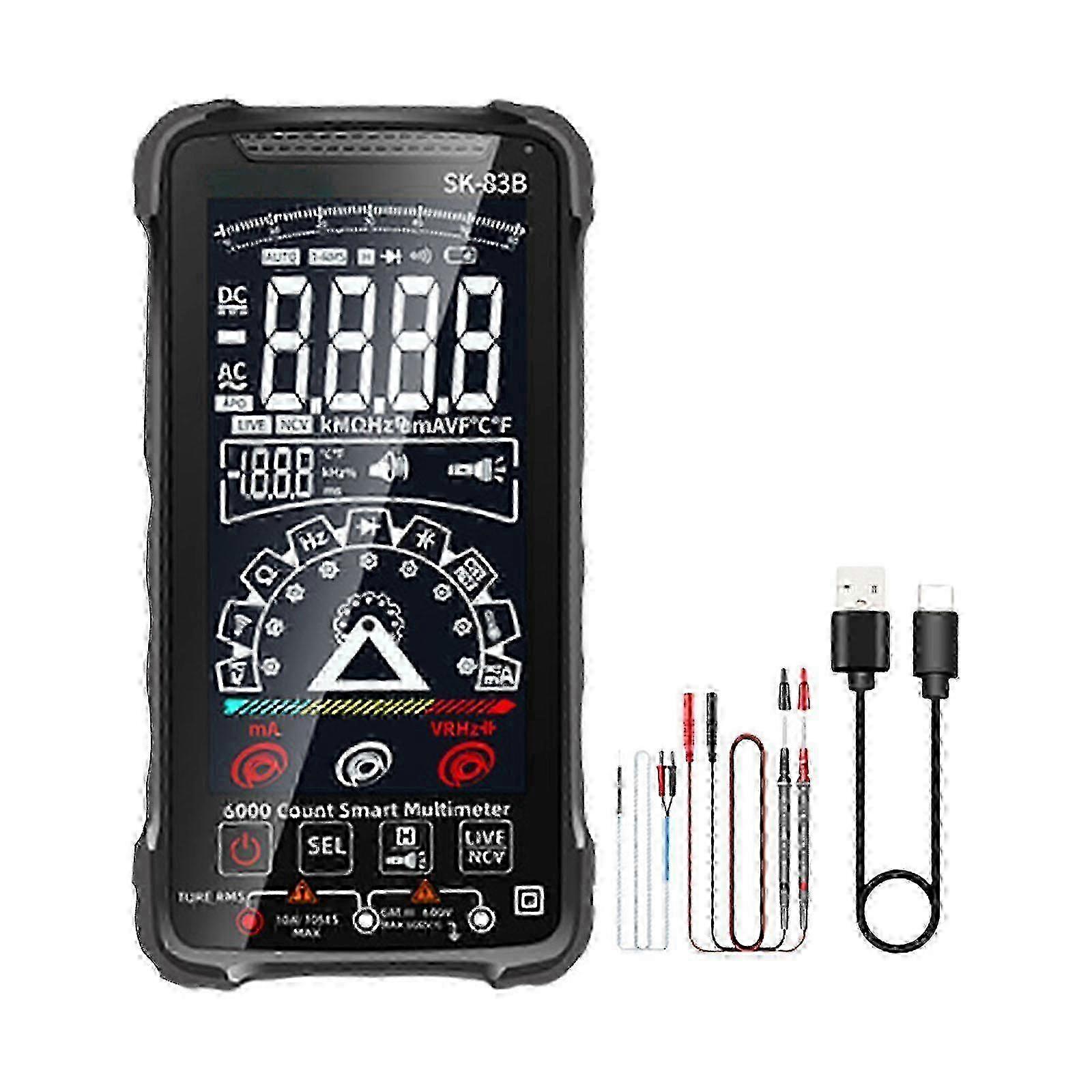 Touchscreen Compact Digital Multimeter