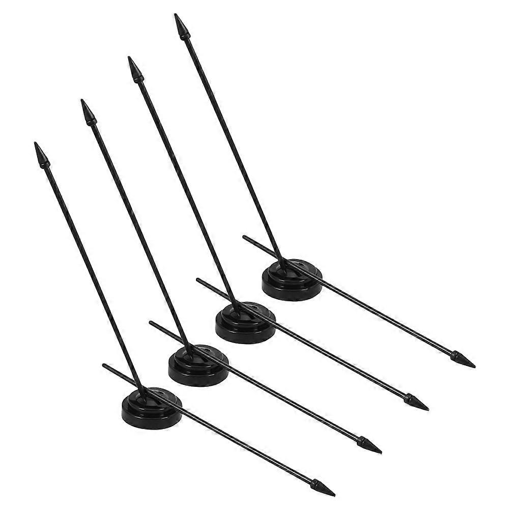Portable Flag Holder for Desk Plastic Flag Stand Base 12Pcs