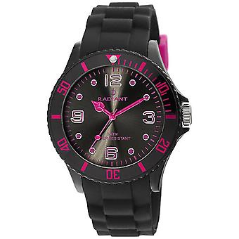Radiant new teen Quartz Analog Unisex Watch with RA193618 Silicone Bracelet