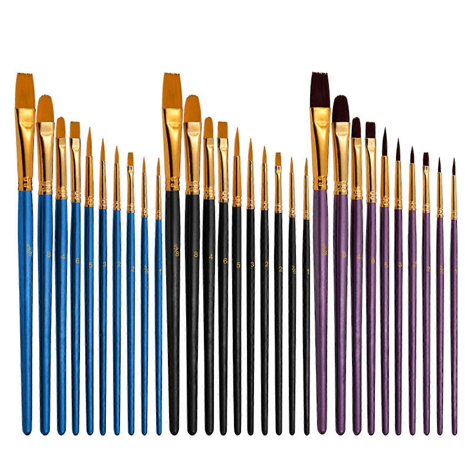 10pcs Paint Brushes Set Kit