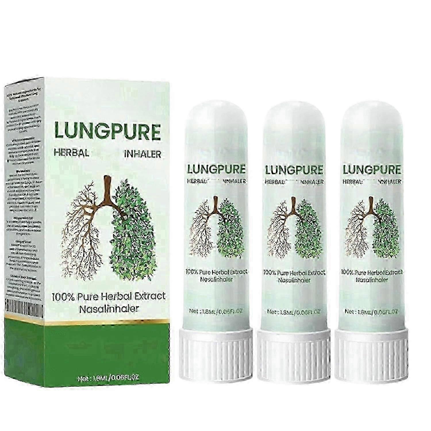 Easy-Use Herbal Lung Inhaler