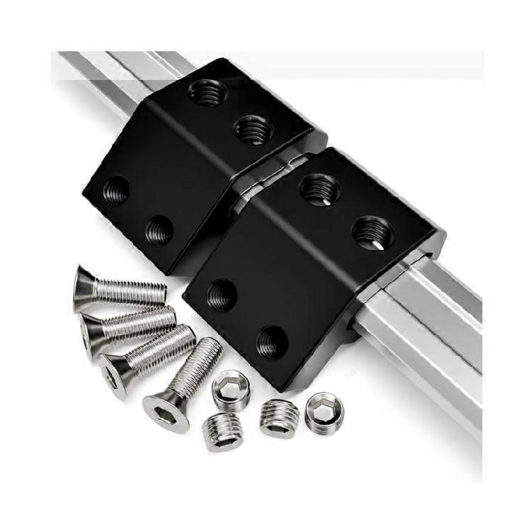 Versatile Rail Mounting Brackets Holders Support Clamps Includes All Hardware for Custom Tool Setup Easy Installation