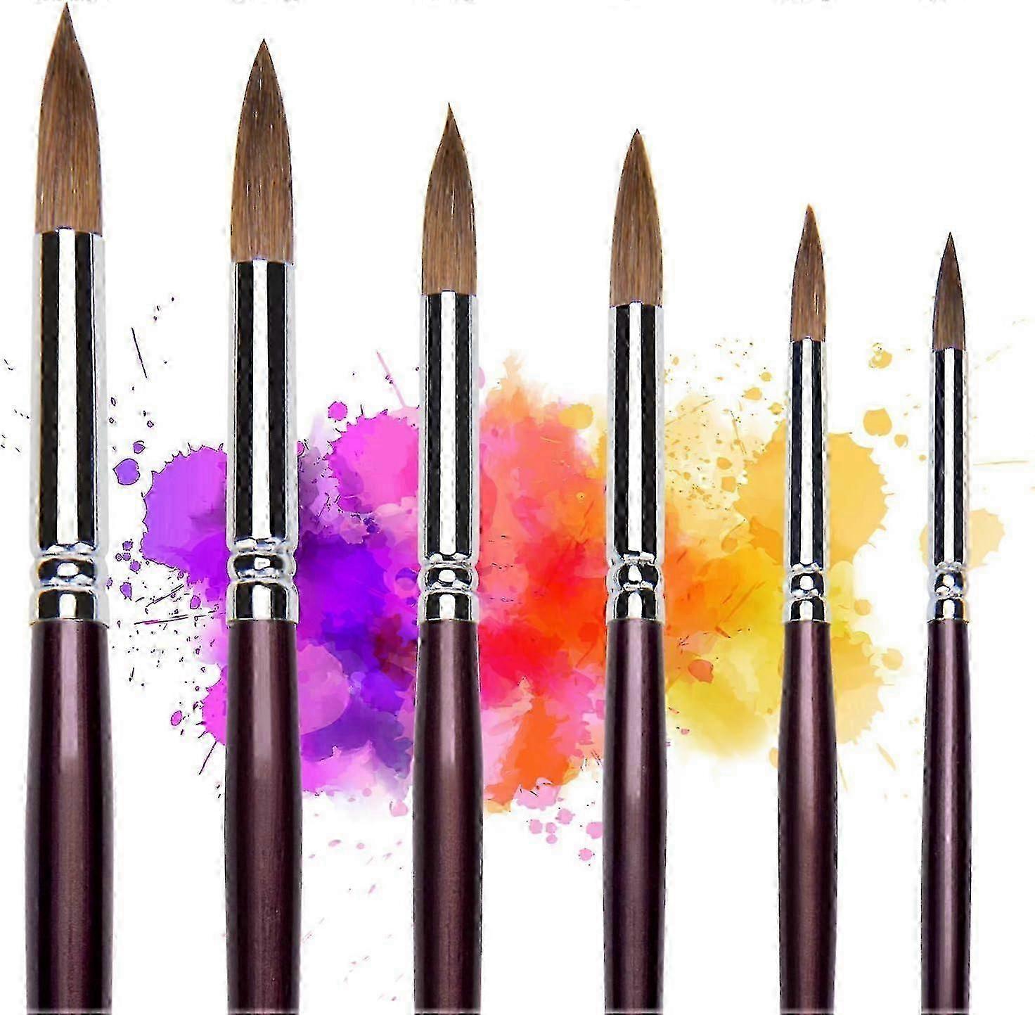 Sable Dot Tip Watercolour Brushes