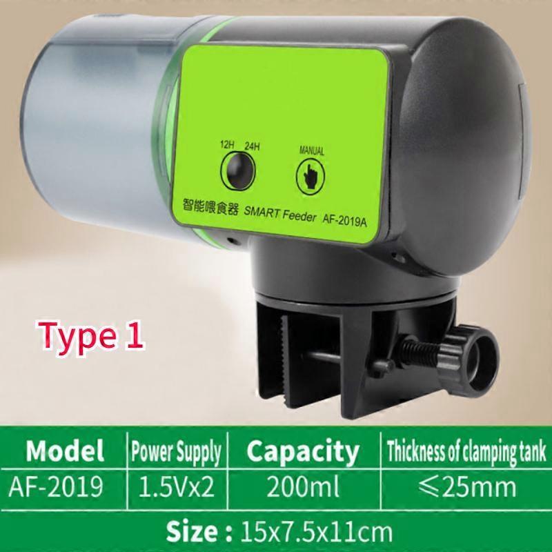 Smart Automatic Fish Feeder for Regular Feeding, Aquarium Fish Tank Accessory