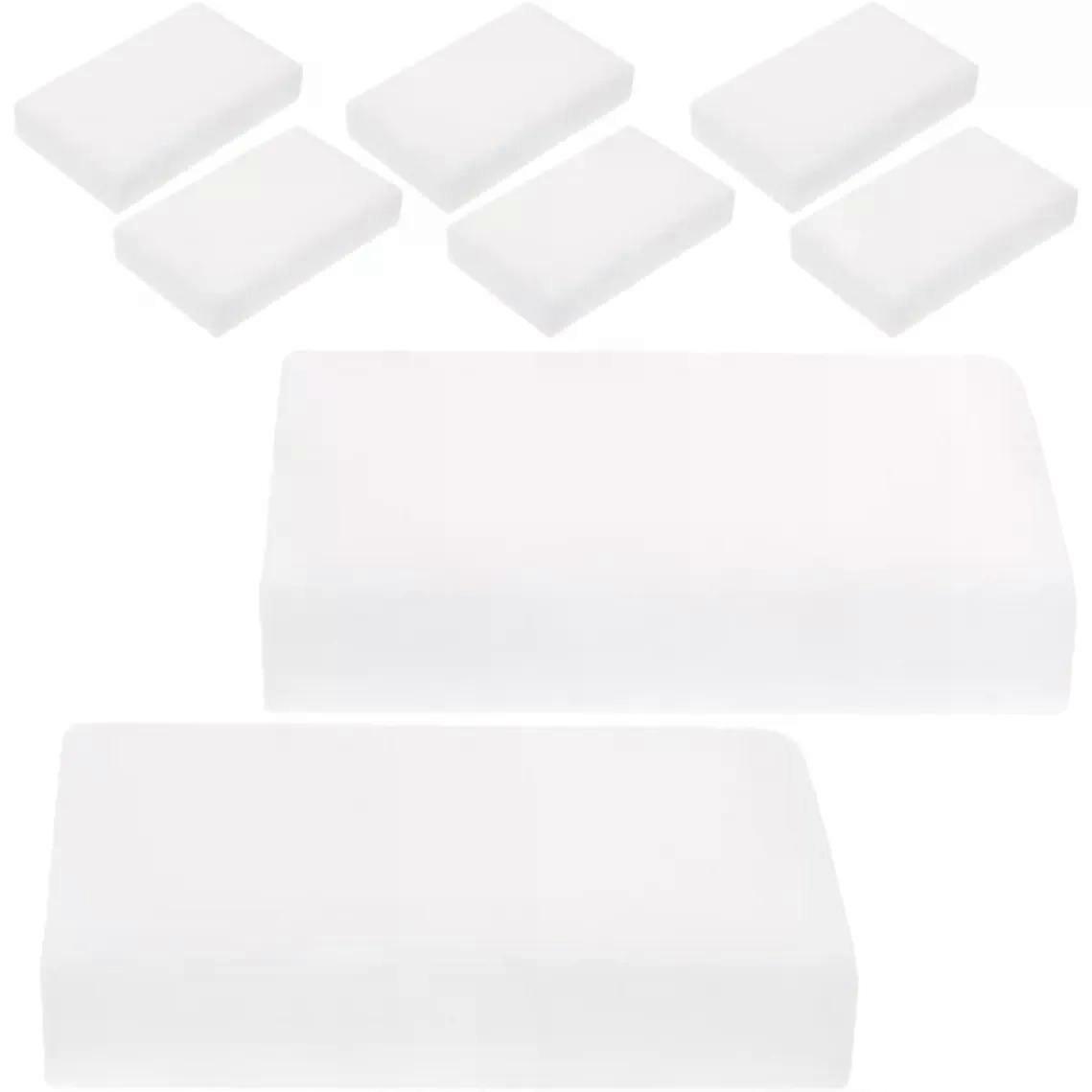White Sponge Blocks for Crafts, DIY Projects, 8pcs Craft Supply